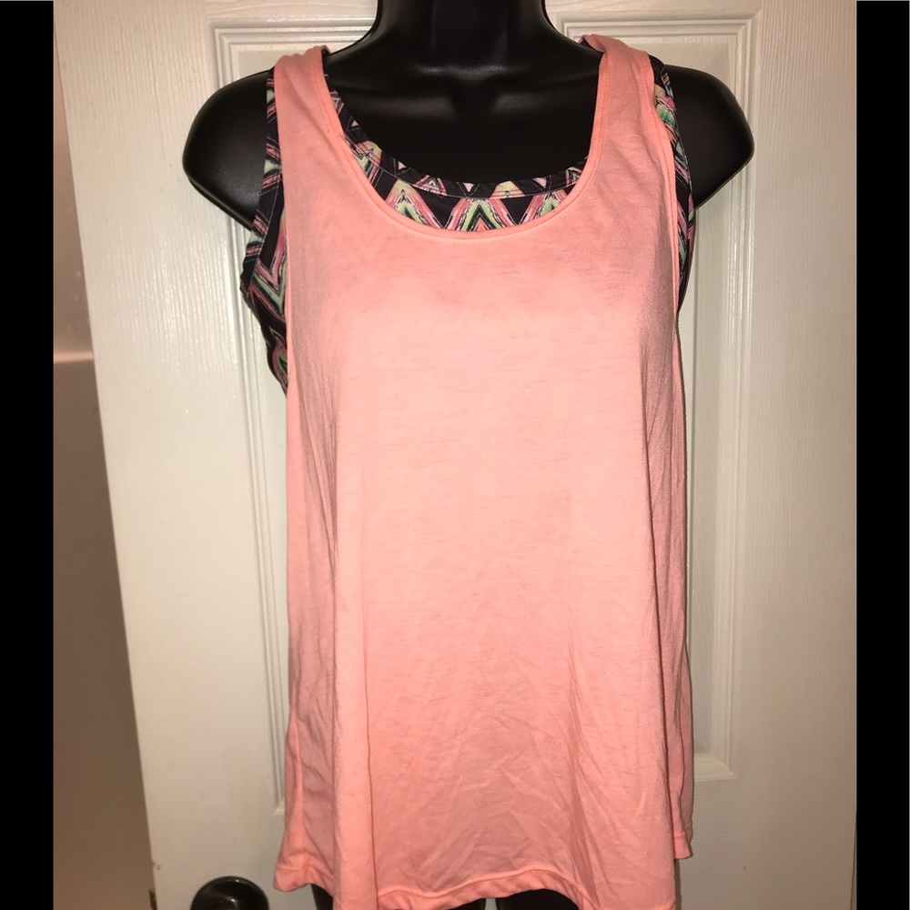 Aperture Active tank with built-in sports bra